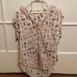 Anthropologie Sleeveless Top
